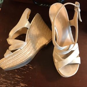 Espadrille wedges by VIA SPIGA - EUC